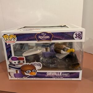 Funko Pop! Rides: The Rescuers - Orville with Miss Bianca & Bernard Vinyl Figure